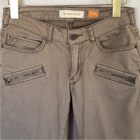 Moss Green Anthropologie Pants - Picture 2 of 4